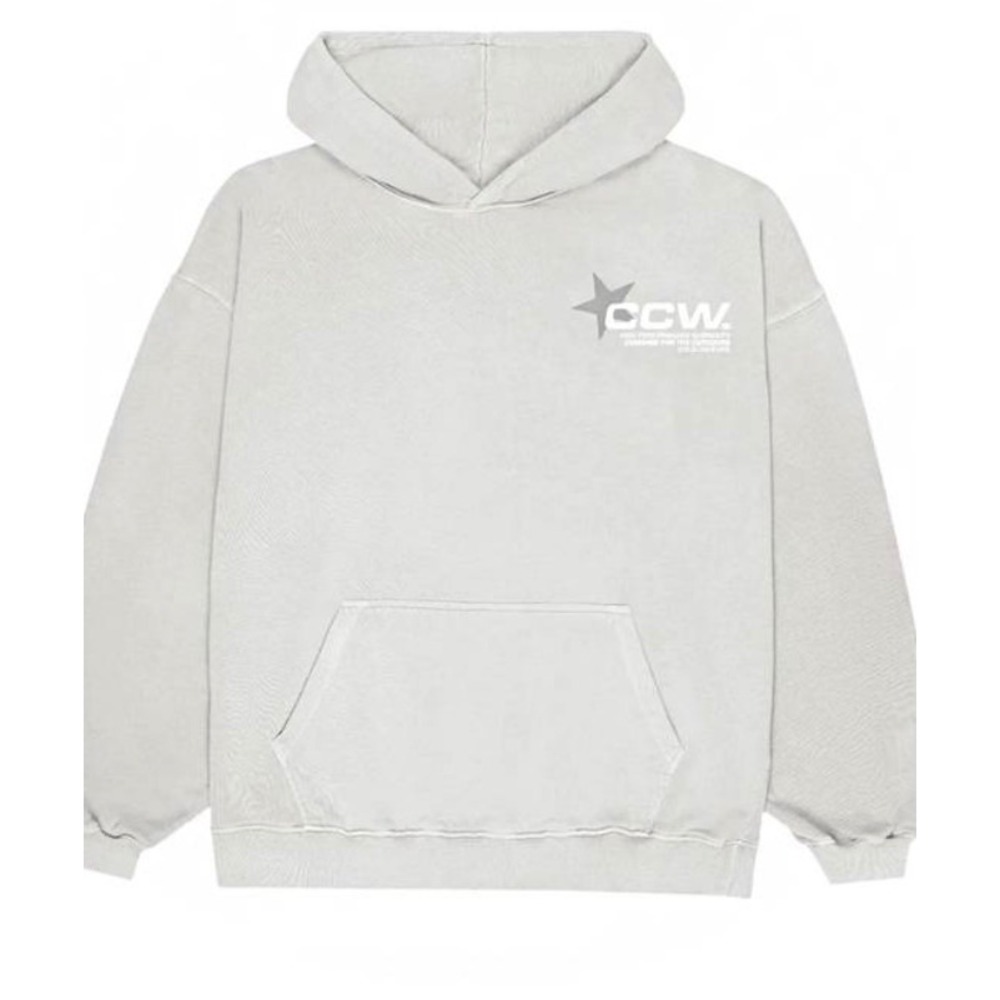 Cold Culture CCW Hoodie Unisex XS Stone Star Graphic Streetwear Heavyweight